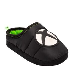 Xbox Boys Slippers / Black